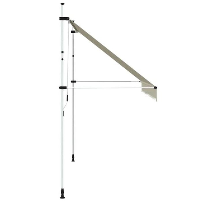 Manuelle Markise 350 cm Creme - 34% Rabatt - Ausgepackt