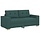 Loveseat Sofa in Dunkelgrün 180x77x82 cm - 35% Rabatt
