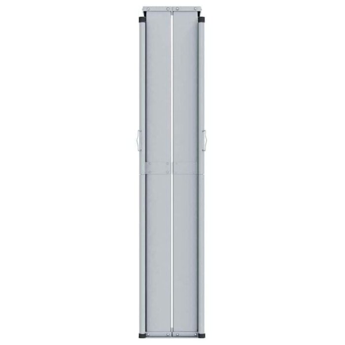 Vidaxl Ausziehbare Seitenmarkise 200x1200 cm Schwarz - 35% Rabatt