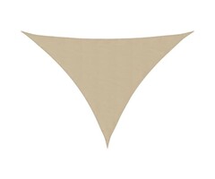 Vidaxl Sonnensegel Dreieck 7x5x5 m Beige - 39% Rabatt