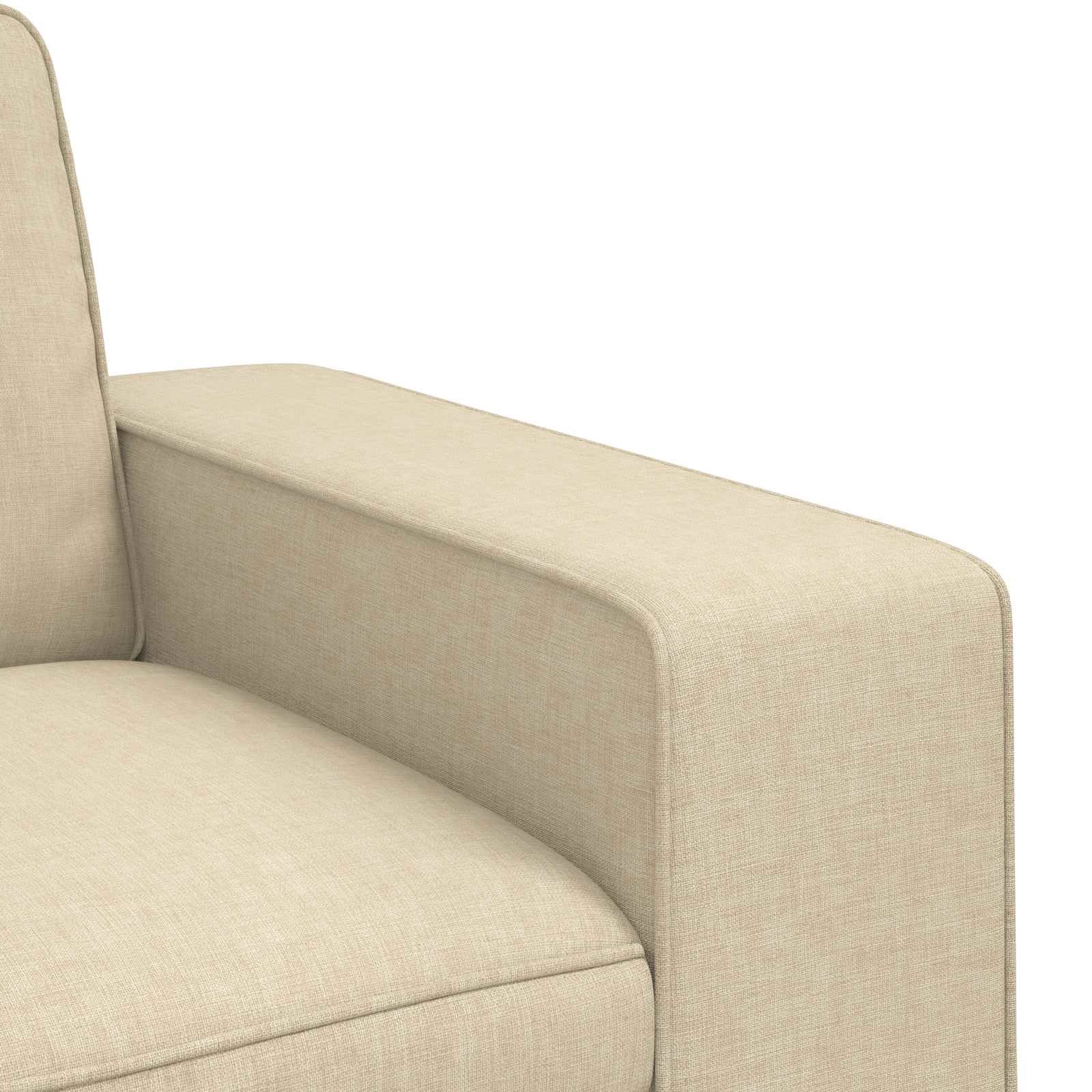 Modernes Sofa in Creme, 162 x 80 x 82 cm - 35% Rabatt
