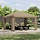 Gartenpavillon 4x3 m Beige - 35% Rabatt - Ausgepackt