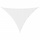 Sonnensegel Dreieckig 3x4x5 m Weiß - 31% Rabatt