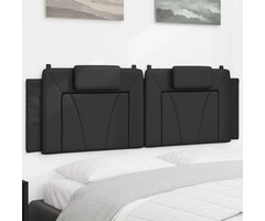 Vidaxl Kopfkissen für 160 cm Bettkopfteil, Kunstleder Schwarz - 34% Rabatt