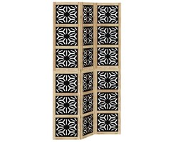 Vidaxl Spanische Wand aus Paulownia-Holz, 110 x 200 cm - 40% Rabatt