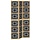Spanische Wand aus Paulownia-Holz, 110 x 200 cm - 34% Rabatt