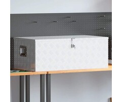 Vidaxl Aluminium Aufbewahrungsbox 100x55x37 cm - 35% Rabatt
