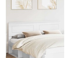Vidaxl Weißes Bett-Kopfteil 203 x 90 cm - 40% Rabatt