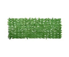 Vidaxl Balkonsichtschutz mit grünen Blättern 200 x 75 cm - 39% Rabatt
