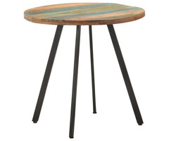 Vidaxl Runder Esstisch aus Altholz 80 cm - 44% Rabatt