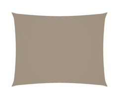 Vidaxl Sonnensegel rechteckig 4x5 m Oxford-Gewebe taupe - 40% Rabatt