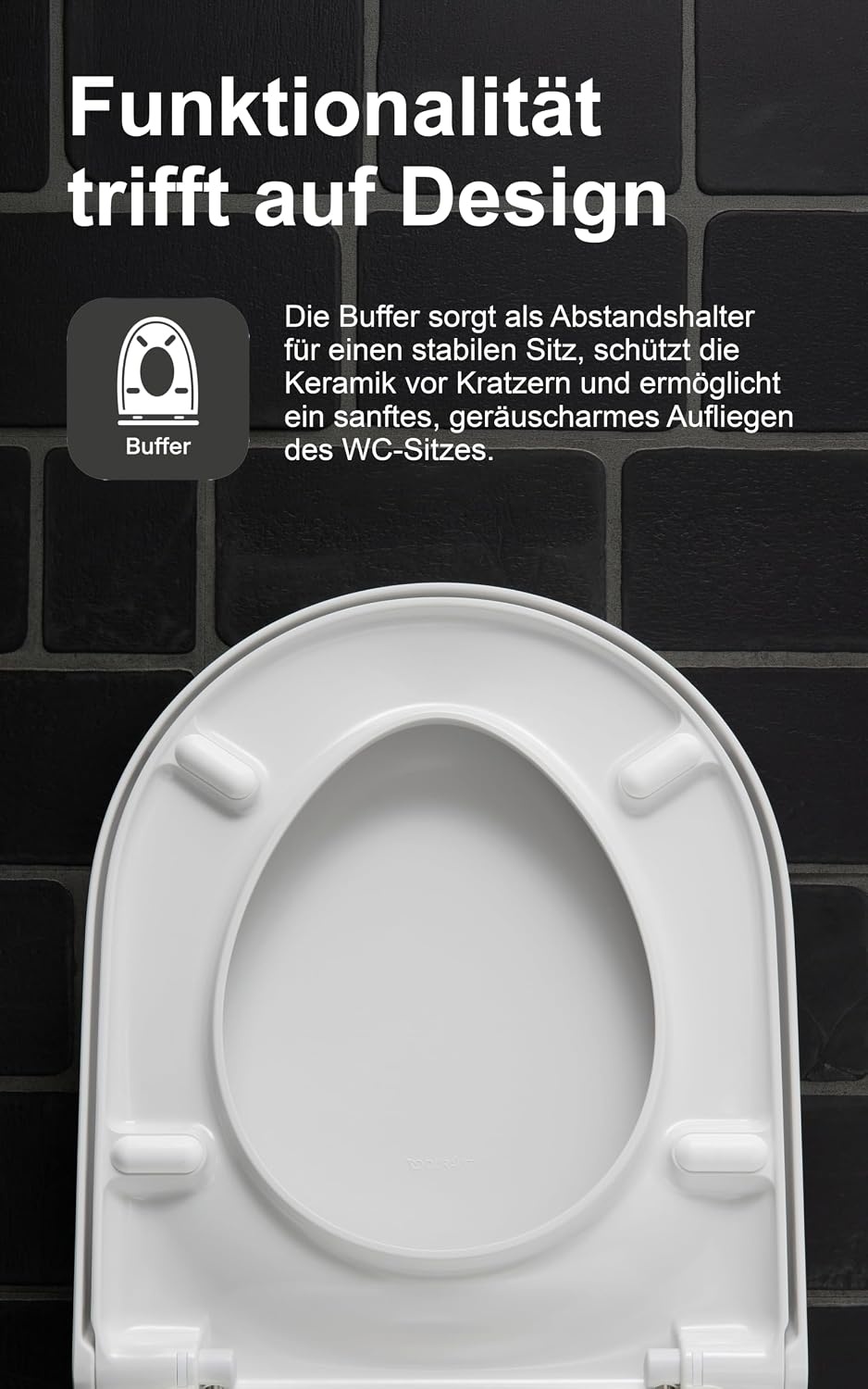 WC-Sitz D-Form wit S, 29% Rabatt
