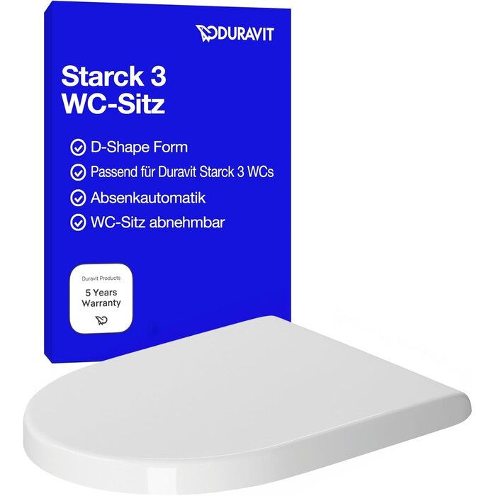 WC-Sitz D-Form wit S, 29% Rabatt