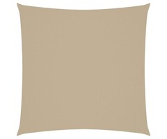 Vidaxl Großes Sonnensegel 6x6 m Beige - Oxford-Gewebe - 41% Rabatt