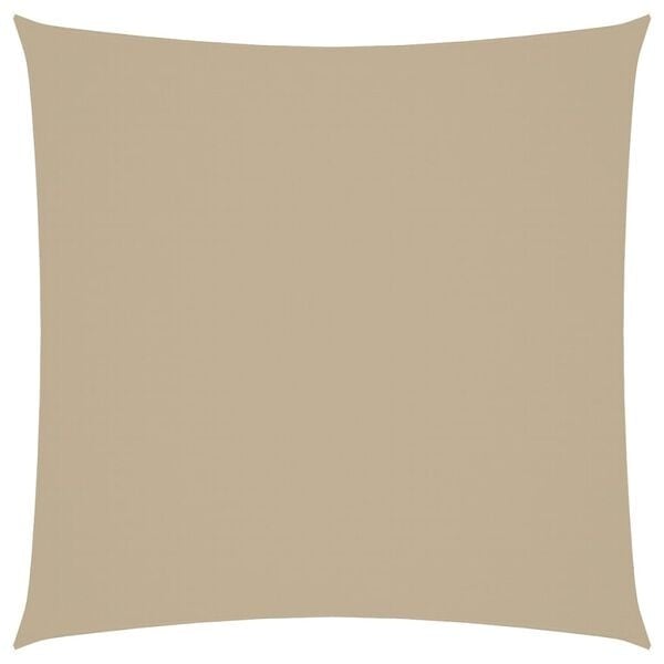 Sonnensegel 6x6 m Quadratisch Oxford Beige - 34% Rabatt