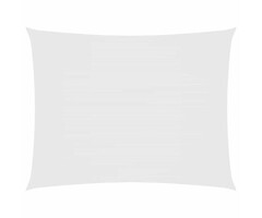 Vidaxl Rechteckiges Sonnensegel 3x6 m, Weiß - 40% Rabatt