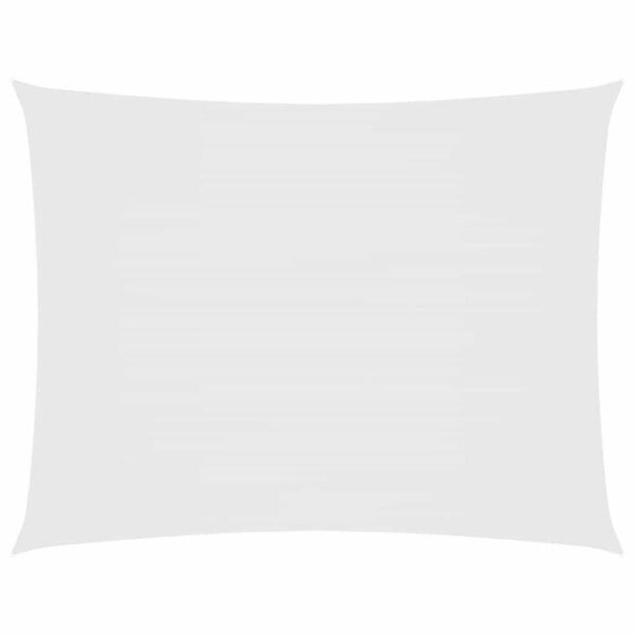Sonnensegel 3x6 m Rechteckig Oxford-Gewebe Weiß - 34% Rabatt