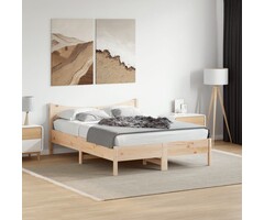 Vidaxl Bettgestell 120x200 cm aus massivem Kiefernholz - 29% Rabatt
