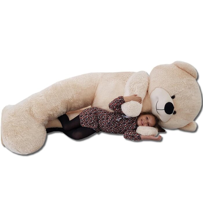 Viking Choice XXL Teddybär 220 cm in Beige - Kuschelbär - 34% Rabatt