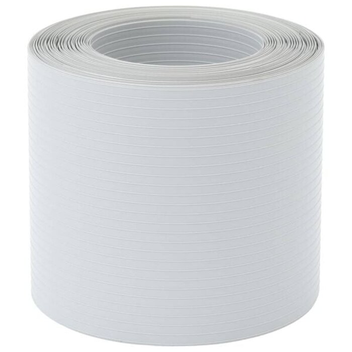 PVC-Sichtschutzstreifen, lichtgrau, 252,5 x 19 cm, 10 Stück - 51% Rabatt