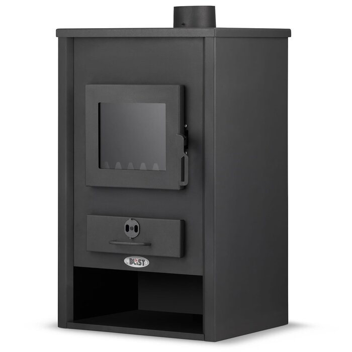 Viking Choice Wasserführender Kaminofen 15 kW - 45% Rabatt - Anthrazit