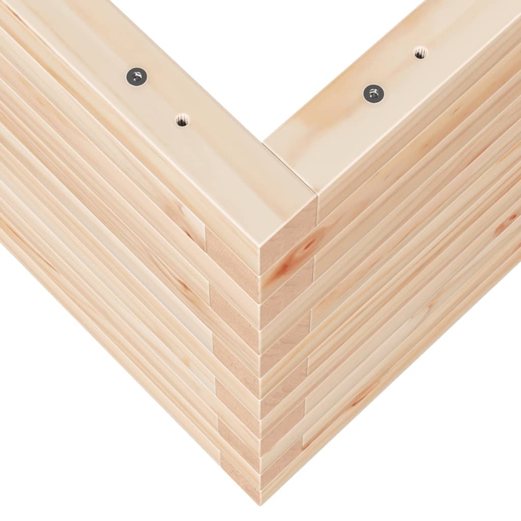 Vidaxl Pflanzkasten aus Kiefernholz 70x40x45,5 cm - 34% Rabatt