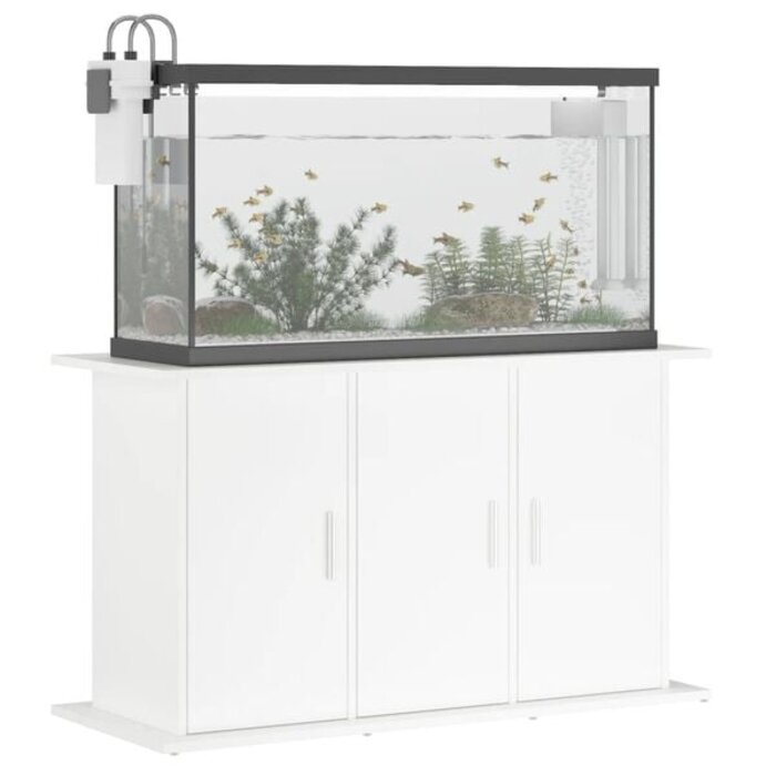 Vidaxl Aquarienschrank 101x41x58 cm Weiß - 34% Rabatt
