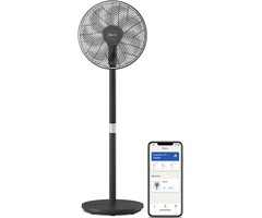 Philips Standventilator 2-in-1, 19 dB, App-Steuerung, Schwarz - 34% Rabatt