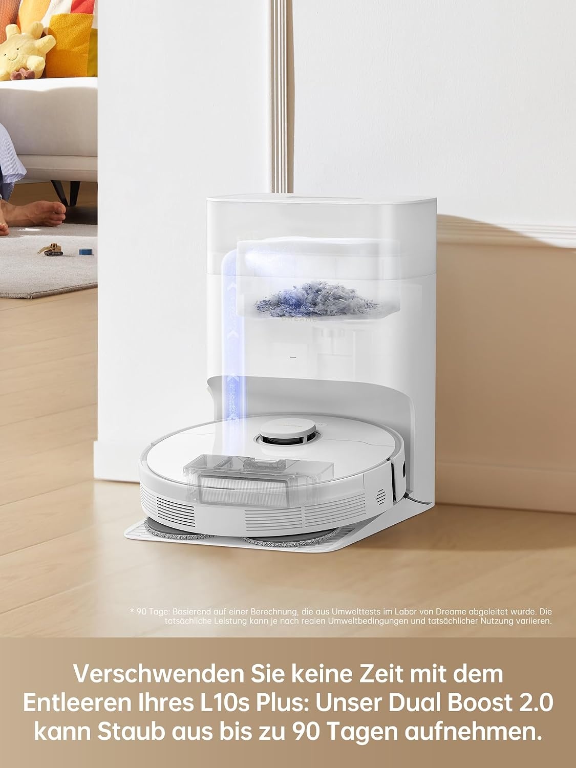 Saug- und Wischroboter mit Absaugstation 7000 Pa - 35% Rabatt