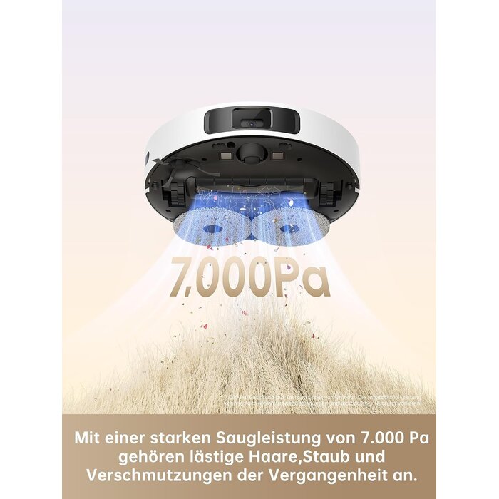 Saug- und Wischroboter mit Absaugstation 7000 Pa - 35% Rabatt
