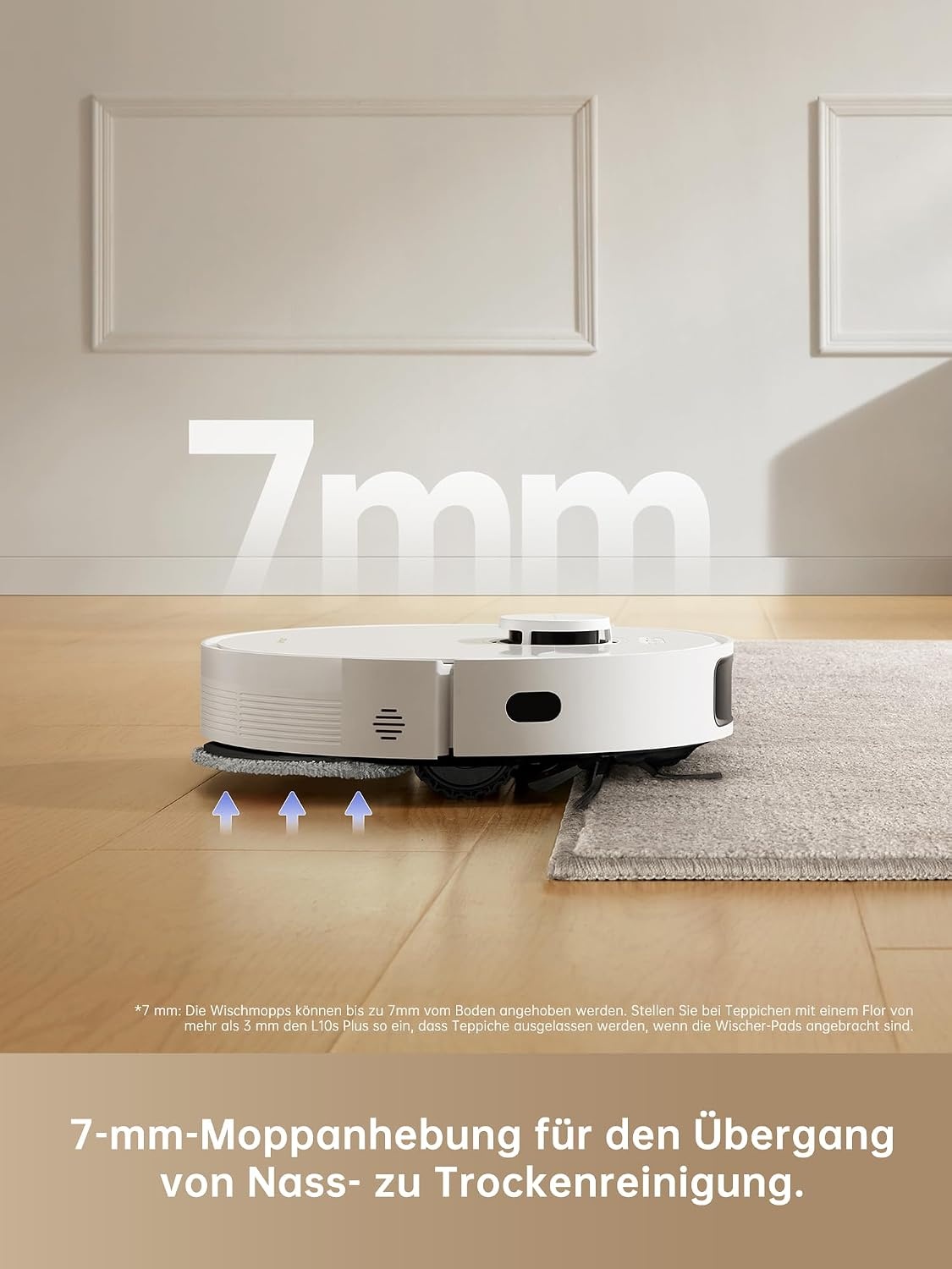 Saug- und Wischroboter mit Absaugstation 7000 Pa - 35% Rabatt