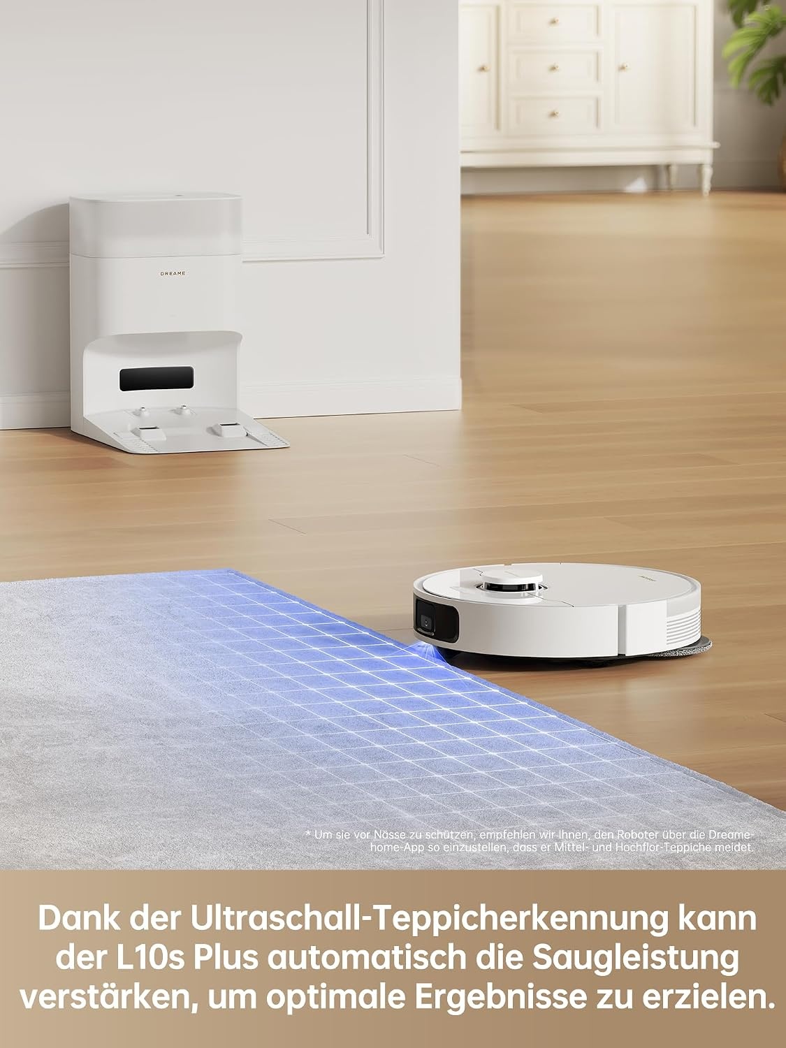 Saug- und Wischroboter mit Absaugstation 7000 Pa - 35% Rabatt