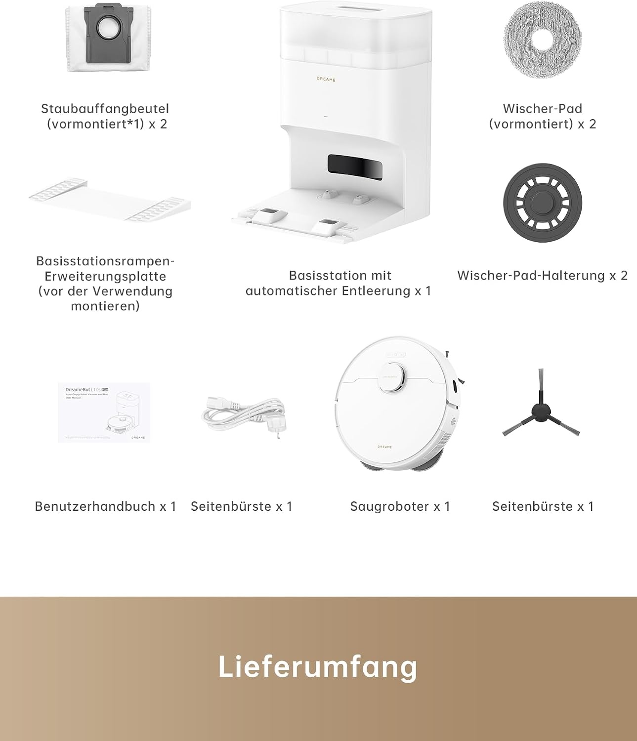 Saug- und Wischroboter mit Absaugstation 7000 Pa - 35% Rabatt