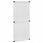 Schiebetür CORONA Kiefer Massiv Weiß 100x210 cm - 51% Rabatt