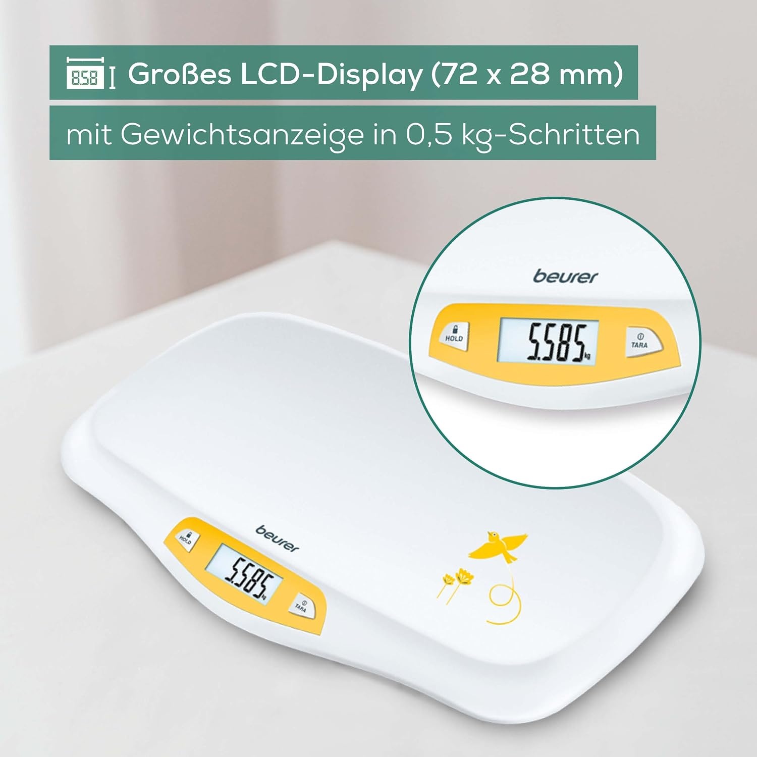 Digitale Babywaage bis 20 kg - 33% Rabatt auf unser Auspackt-Angebot