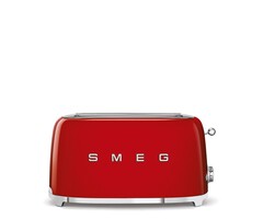 4-Scheiben Retro-Toaster im 50er Jahre Stil, Rot, 1500W - 35% Rabatt