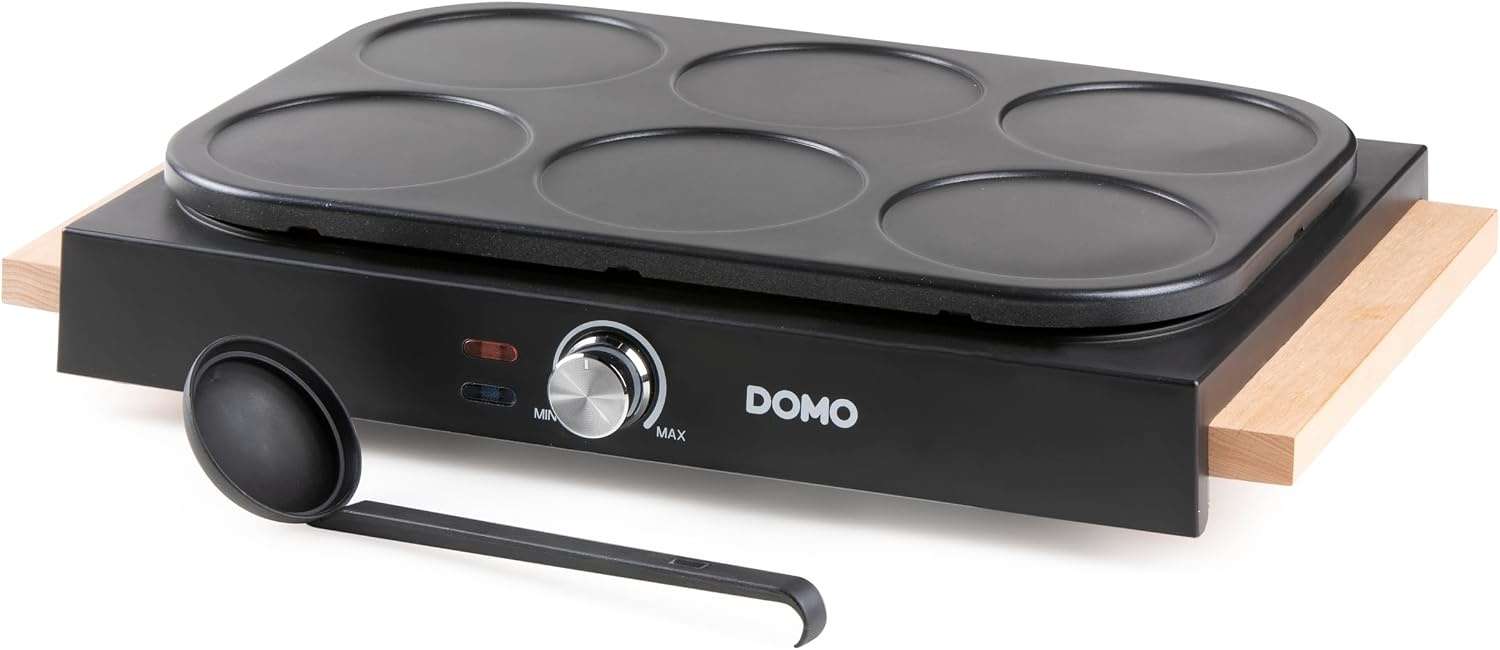 Pfannkuchenmaker für 6 Pancakes & Eier, 1000 Watt - 32% Rabatt