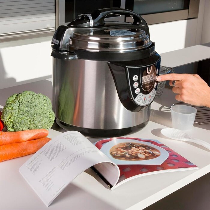 Programmierbarer 6L Schnellkochtopf, 1000W - 33% Rabatt