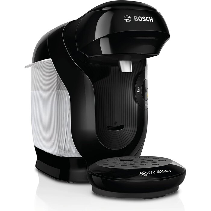 Bosch Vollautomatische Kapselmaschine schwarz, 1400W - 33% Rabatt