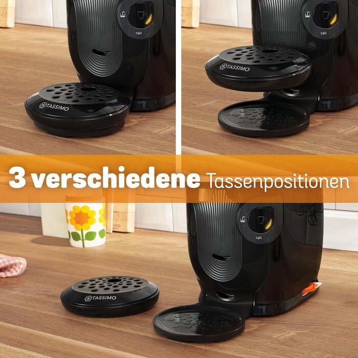 Bosch Vollautomatische Kapselmaschine schwarz, 1400W - 33% Rabatt