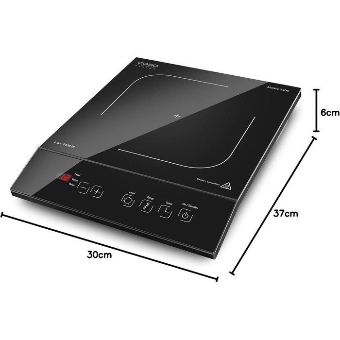 Mobiles Induktionskochfeld 2400W | 34% Rabatt | Kompakt & Leistungsstark