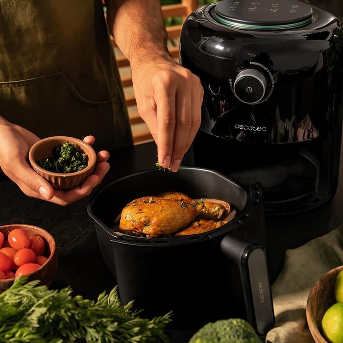 Kompakte Heißluftfritteuse 2,5L 1200W - 32% Rabatt