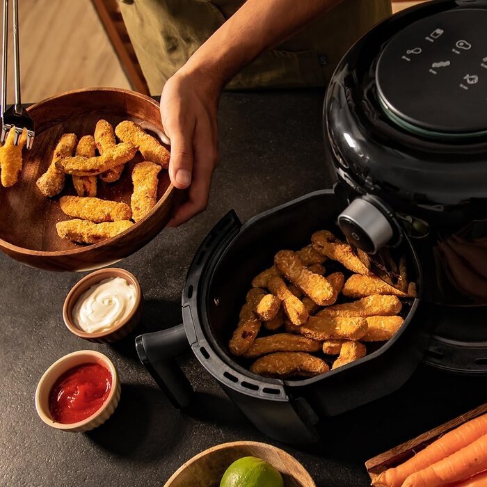 Kompakte Heißluftfritteuse 2,5L 1200W - 32% Rabatt