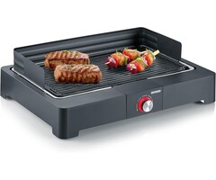 Elektro-Tischgrill 2200W, Schwarz, SafeTouch-Gehäuse - 40% Rabatt