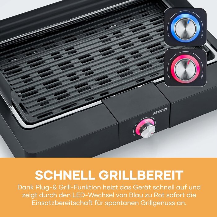 Elektro-Tischgrill 2200W für Innen & Außen - 34% Rabatt