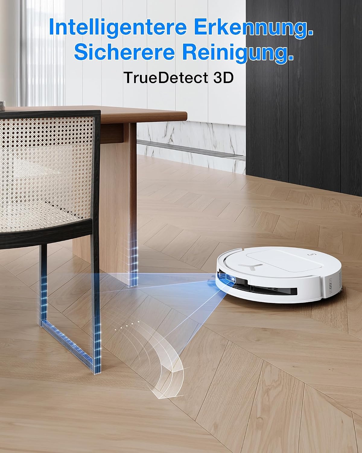 Saug- und Wischroboter mit OMNI-Station, 81 mm flach - 35% Rabatt