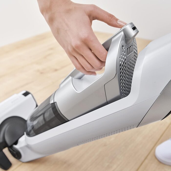 Bosch 28V Akku-Staubsauger 2-in-1, beutellos, Polar White - 35% Rabatt