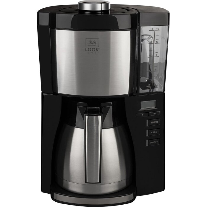 Filterkaffeemaschine 1,25L mit Timer & Isolierkanne - 34% Rabatt
