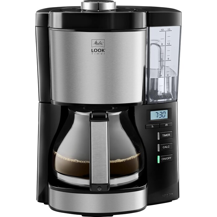Filterkaffeemaschine 1,25L mit Timer & Isolierkanne - 34% Rabatt