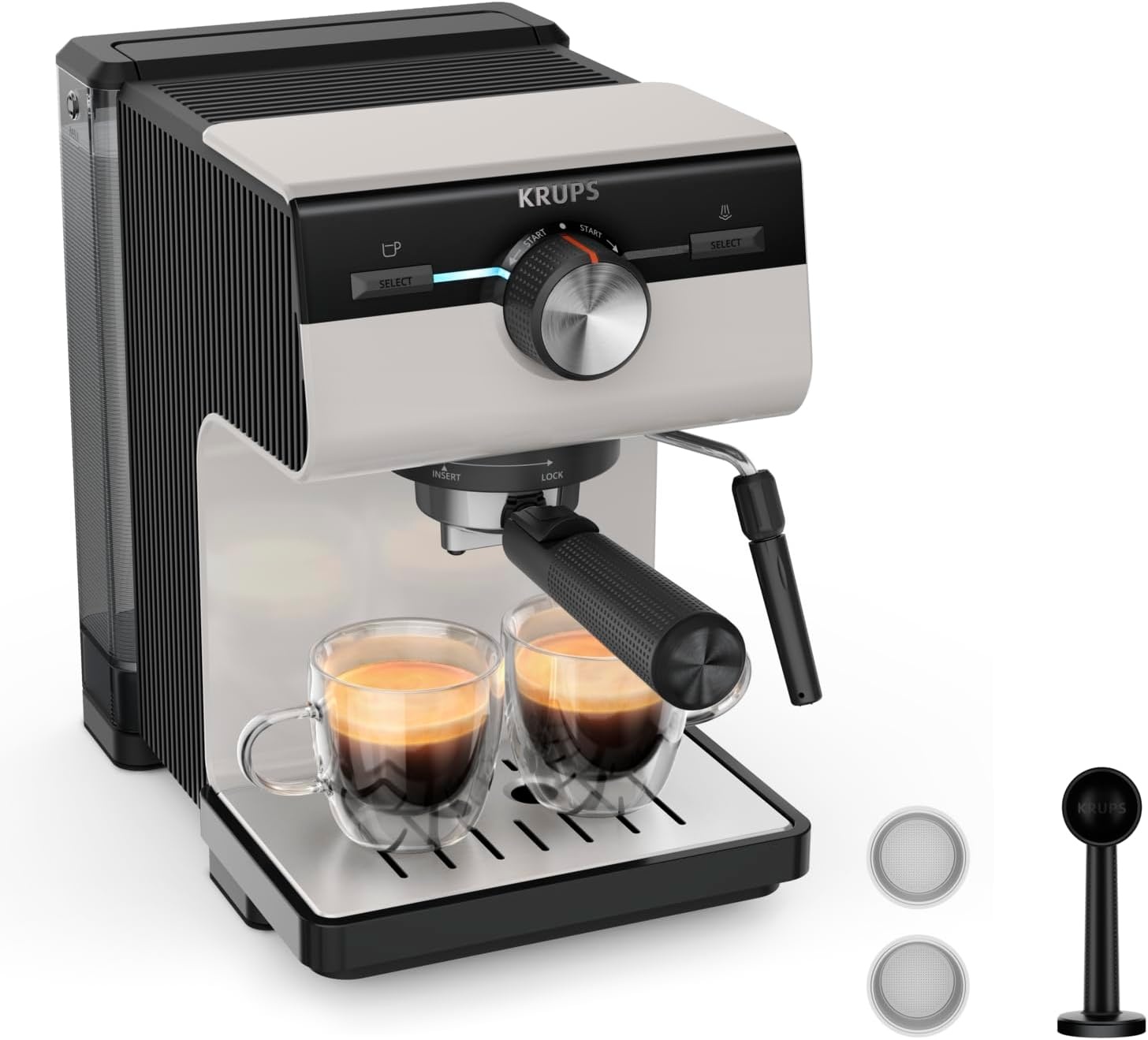 Siebträgermaschine Authentic Creme - 34% Rabatt